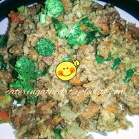 Chicken and Broccoli Fried Rice
